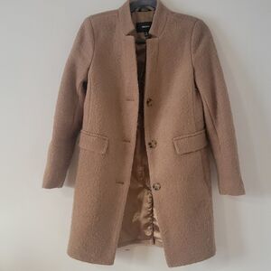DKNY Women's Camel Teddy Jacket
